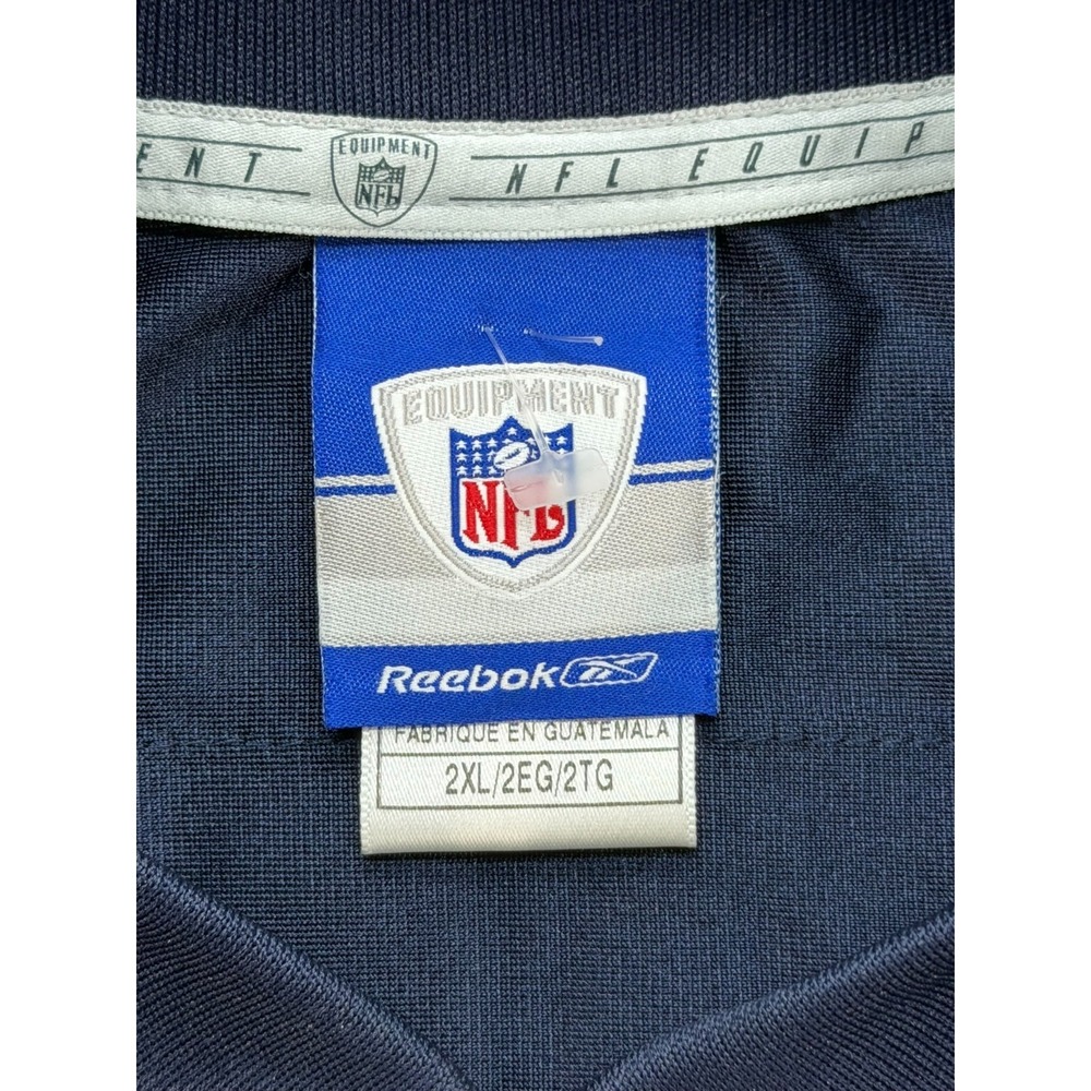 Reebok Chicago Bears Brian Urlacher On Field Jersey Size XXL BLue - Picture 8 of 10